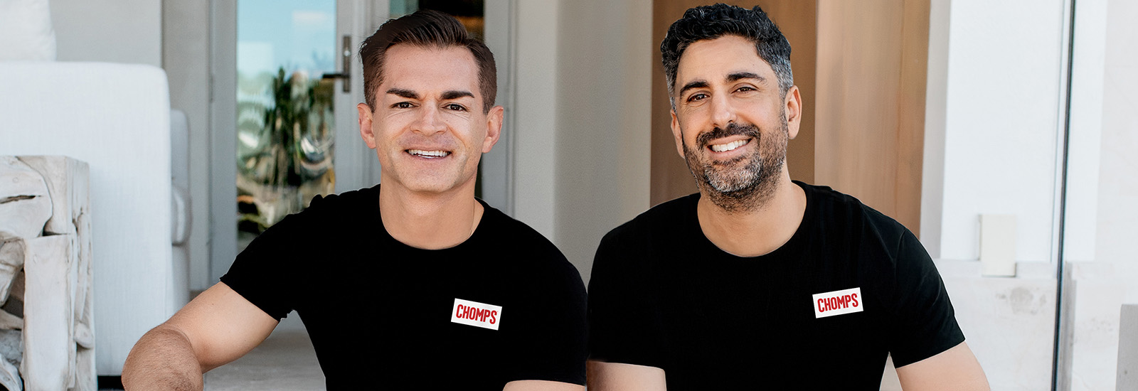 Pete Maldonado and Rashid Ali, co-founders of Chomps