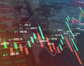 Abstract photo of a graph